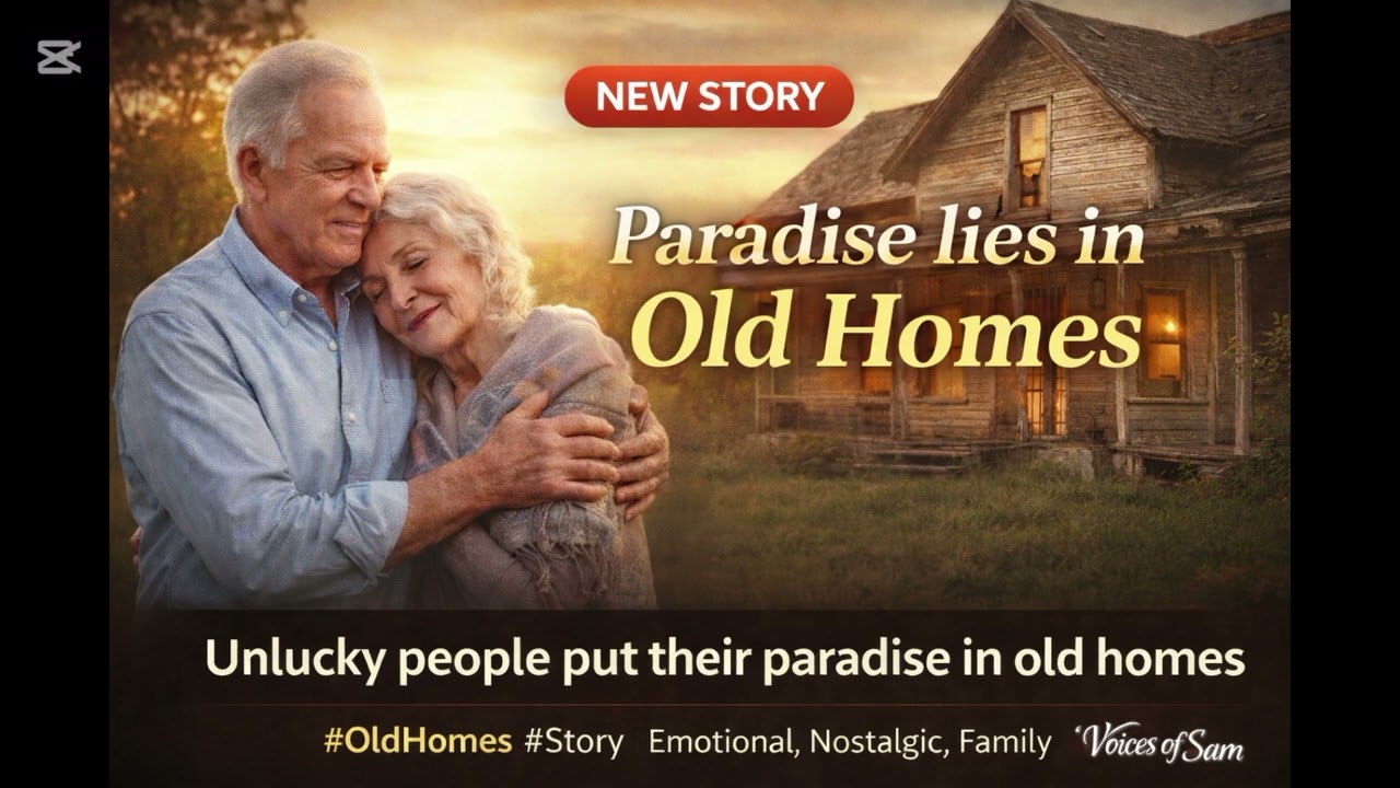 Paradise Lies in Old Homes | Heart-Touching Story #OldHomes #ParentsAreParadise #VoicesOfSam