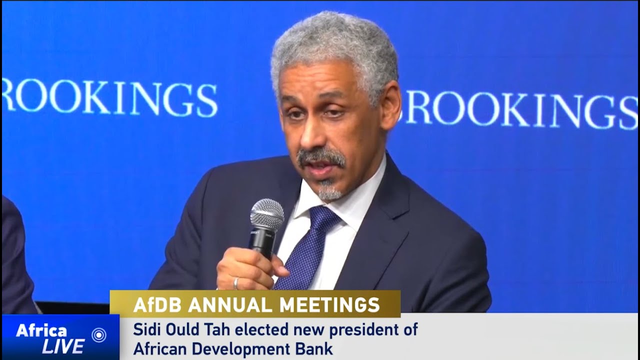 Sidi Ould Tah elected AfDB President
