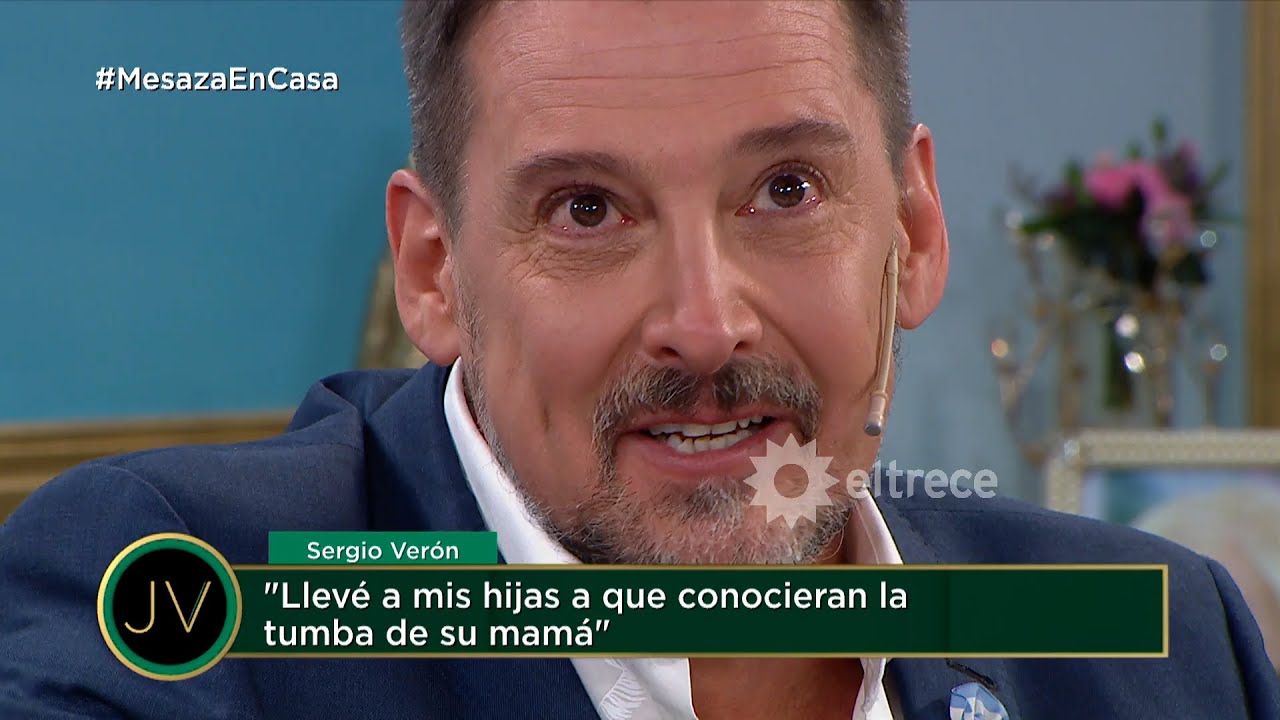 Sergio Ver&oacute;n se larg&oacute; a llorar al recordar la emotiva an&eacute;cdota que vivi&oacute; con sus hijas adoptivas