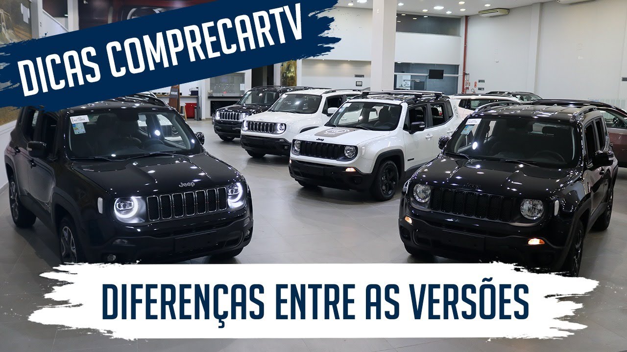 Jeep Renegade 2020 - Diferenças entre as Versões