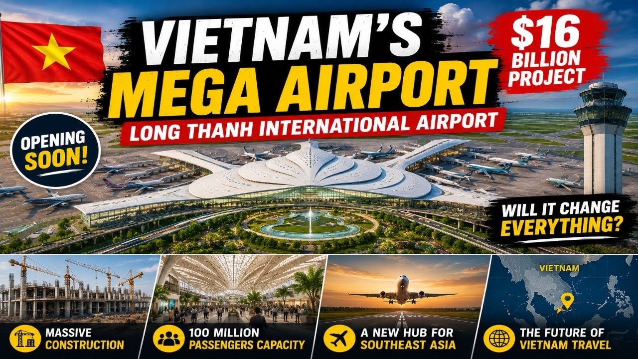 Vietnam Just Built This Massive Airport Hub and It's Incredible