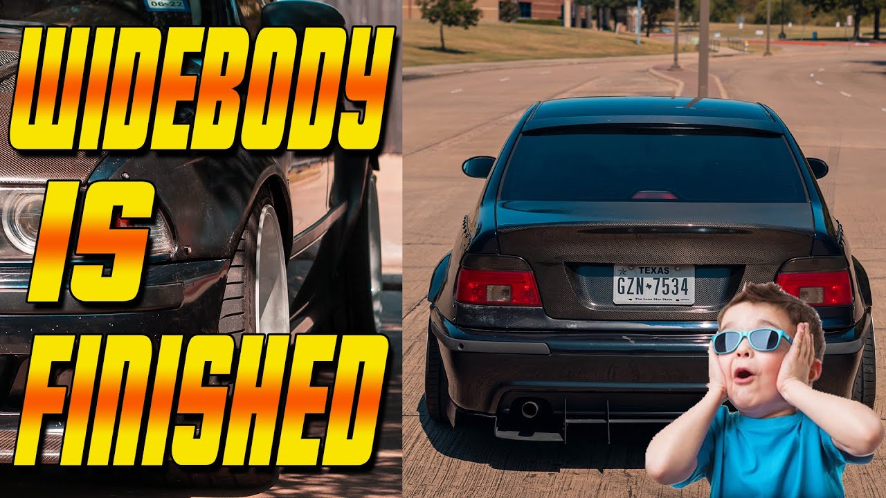 My Widebody E39 540i - THE REVEAL