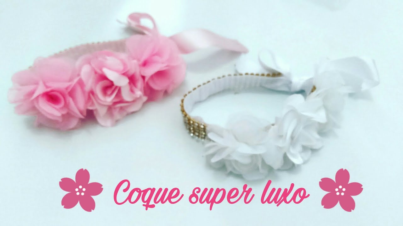 Porta coque de flores super lindo e fácil de fazer.