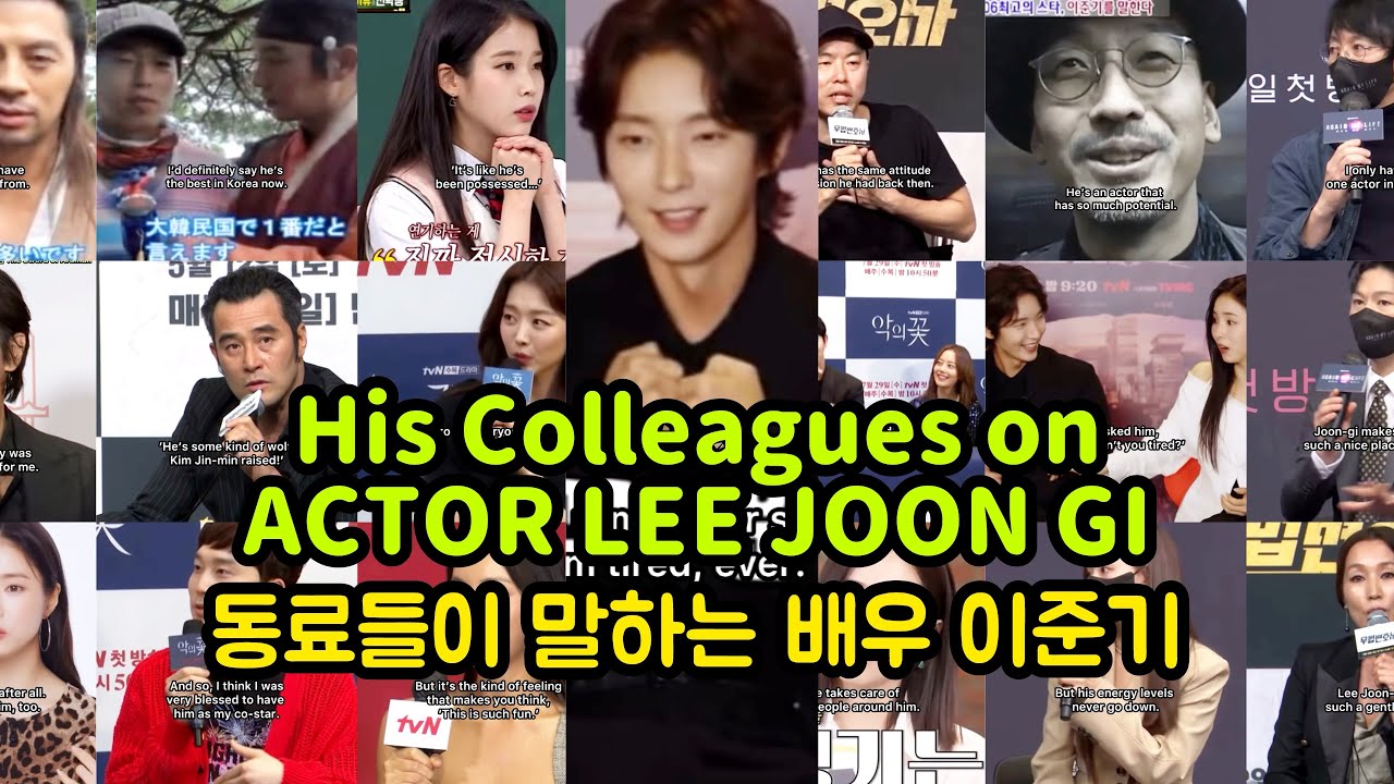 동료들이 말하는 배우 #이준기 | Actor Lee Joon Gi’s Colleagues on Joon-gi #leejoongi (Eng subs)