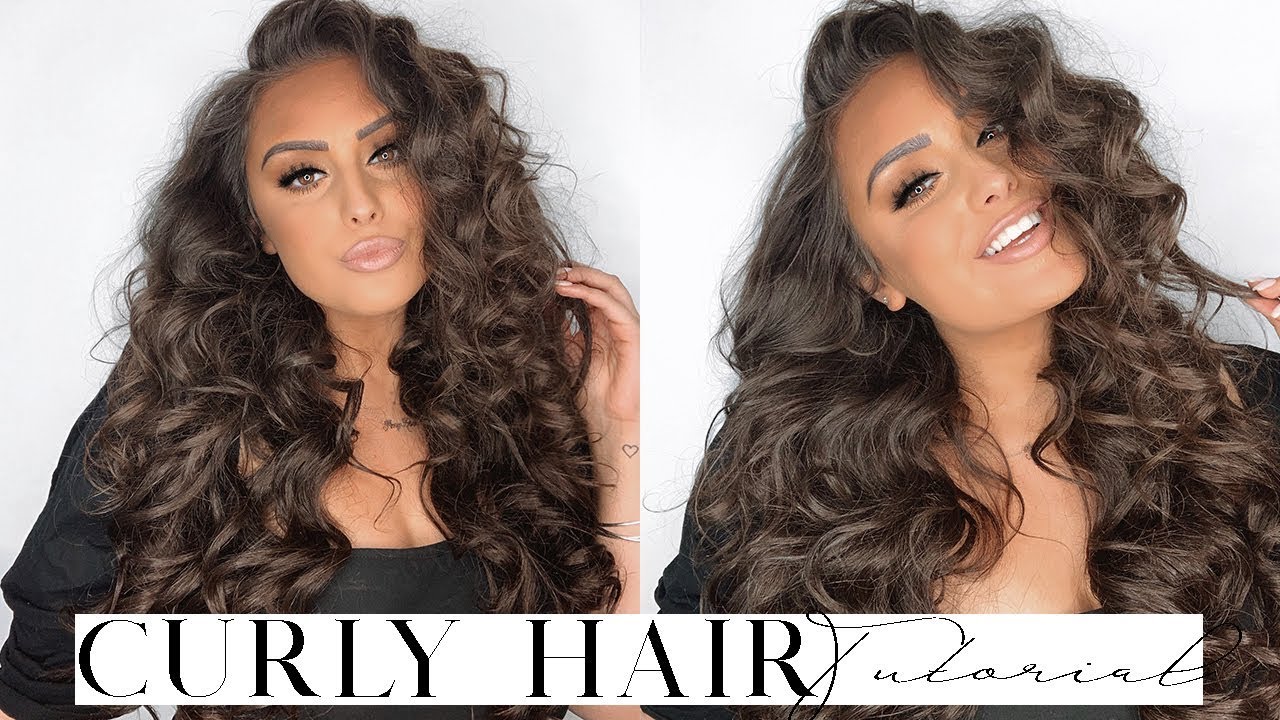 HOW TO: LARGE CURLY HAIR *NEW*