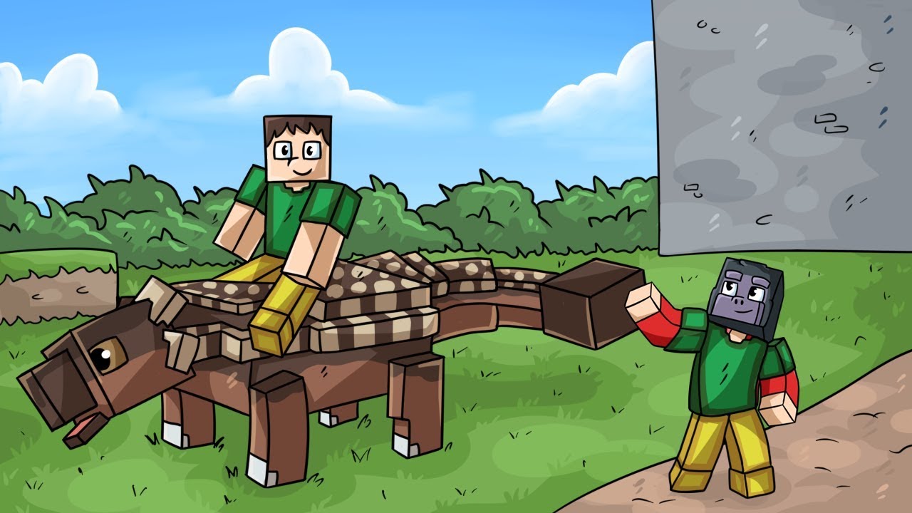 Ankylosaurus a Brenchmine! 😱 (Minecraft Dinosauři #31)