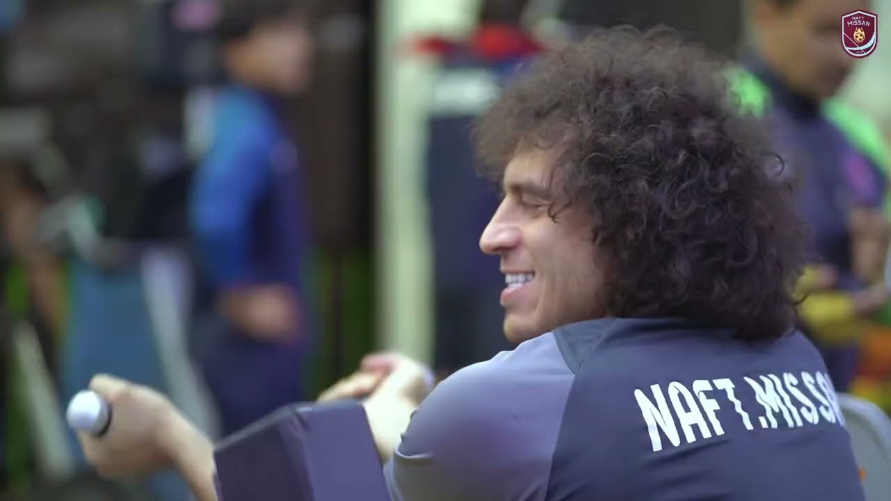 فريقنا الاول يواصل تدريباته خلال فترة توقف الدوري