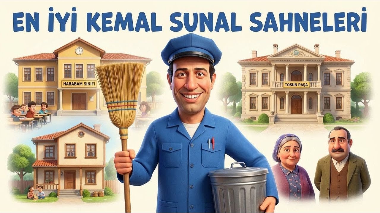 En İyi Kemal Sunal Sahneleri Karşınızda... Ama Animasyon Olarak 😂