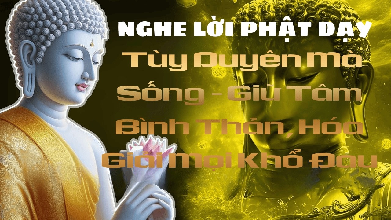 Tùy Duyên Mà Sống–Giữ Tâm Bình Thản, Hóa Giải Mọi Khổ Đau#phat phap an nhien #loi phat day#phatphap