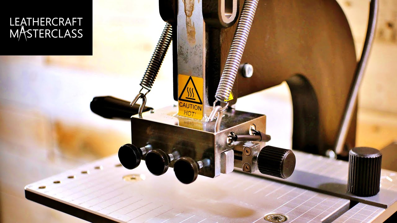 Hot Foil Machine Review: Metallic Elephant KSF Mini - Leathercraft Masterclass