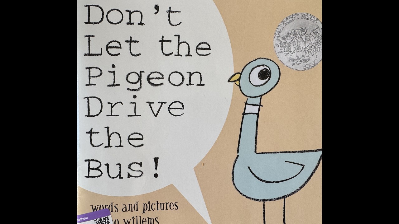 Don't Let the Pigeon Drive the Bus! By Mo Willems, Reading with Donkeys