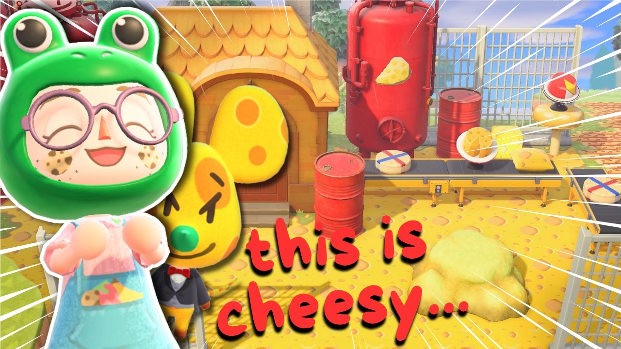 using all my braincells for this Animal Crossing build