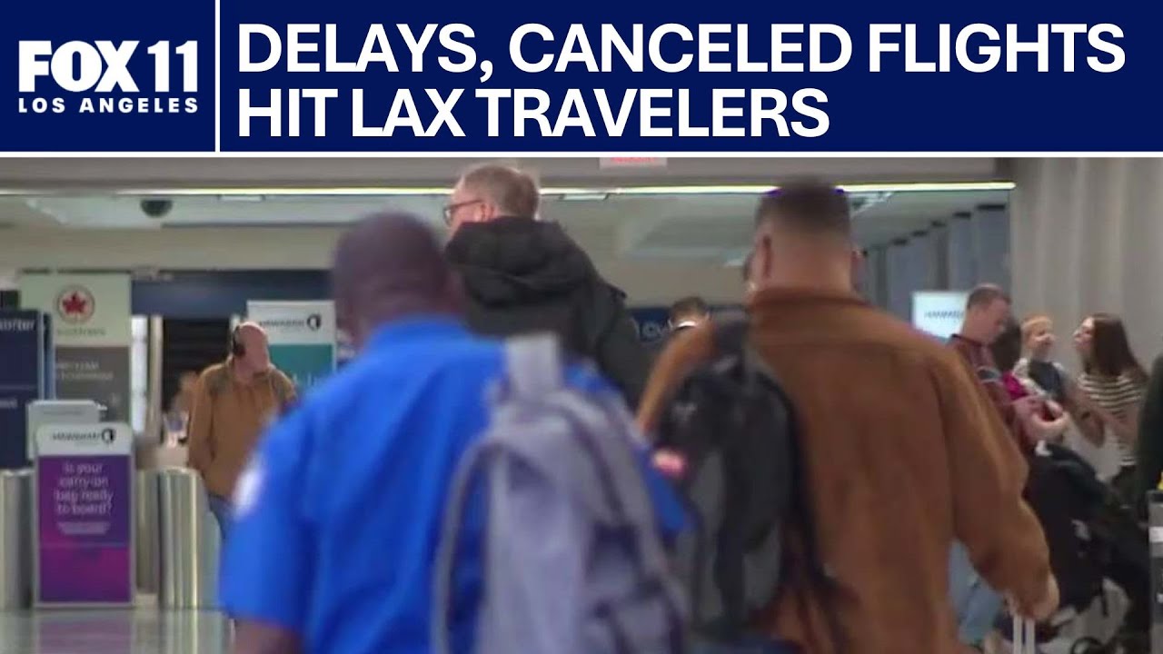 Massive storm outside of California disrupting LAX travel | FOX 11 LA