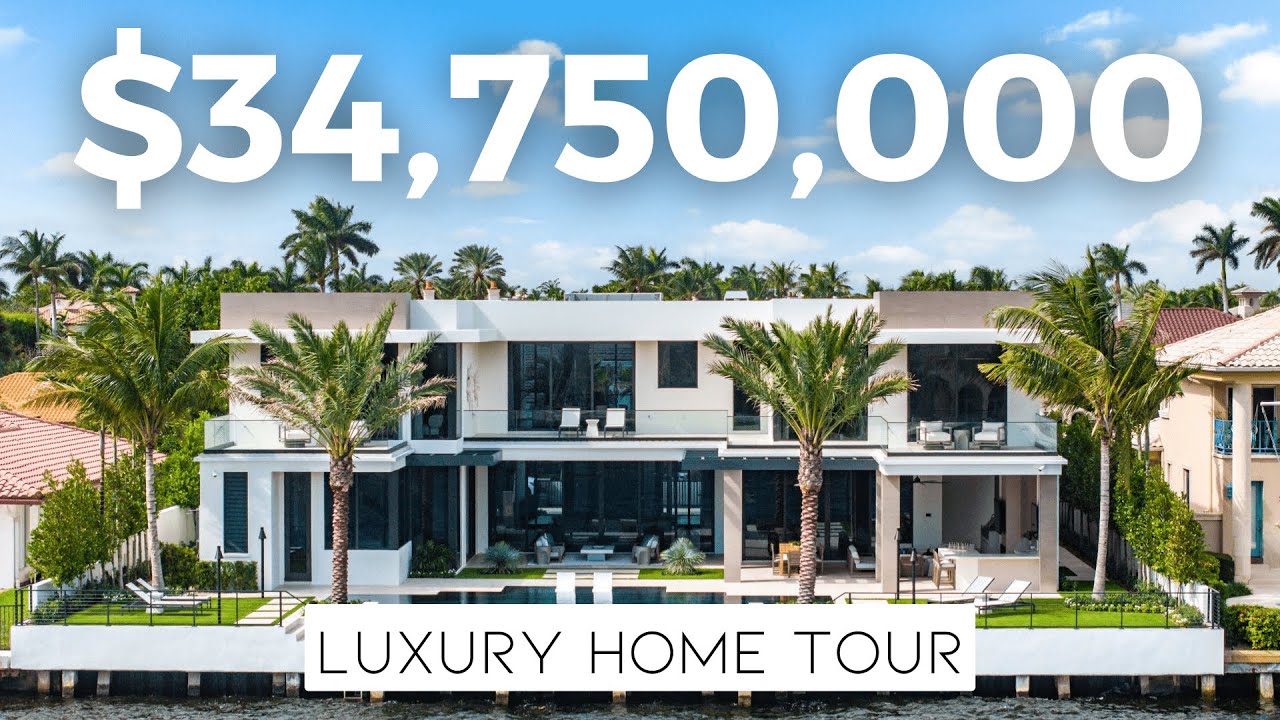 Luxury $34,750,000 Boca Raton Mansion