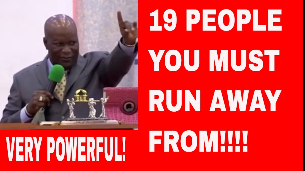 19 DANGEROUS  PEOPLE YOU MUST RUN AWAY FROM//DR.APOSTLE RICHARD MAYANJA