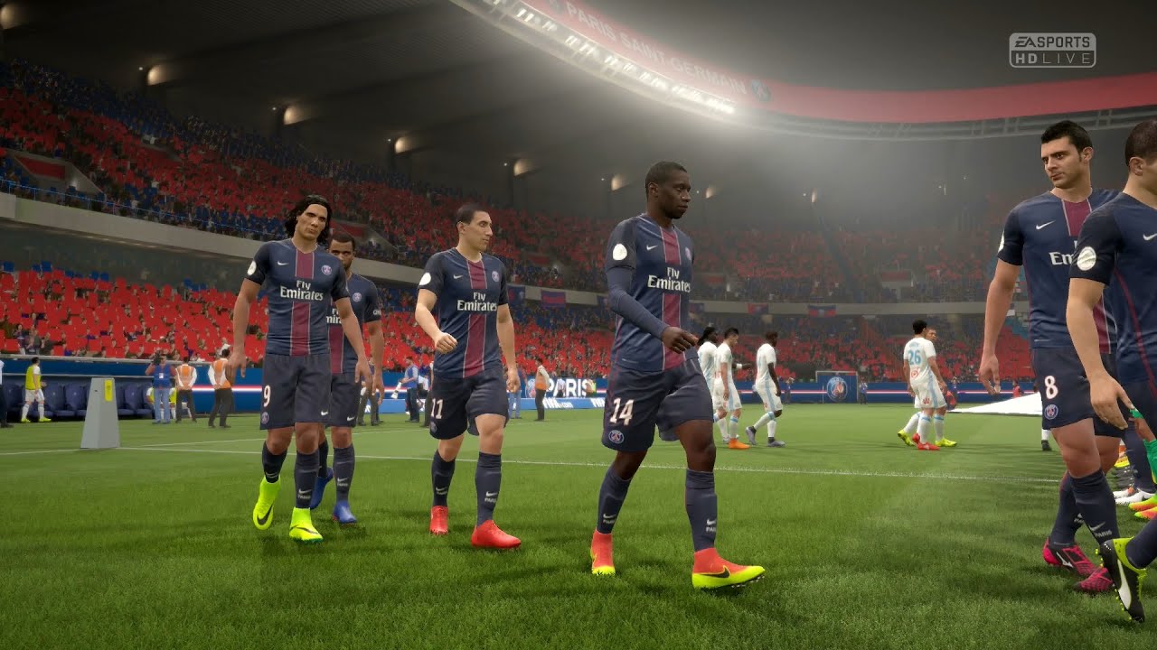 FIFA 17 | PSG vs Marseille - Full Gameplay (PS4/Xbox One)