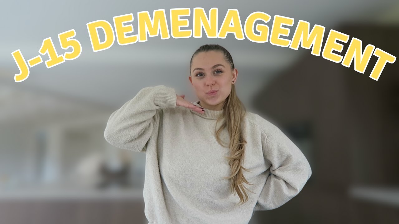 J-15 AVANT LE DEMENAGEMENT ! Joints dans la douche, rangement