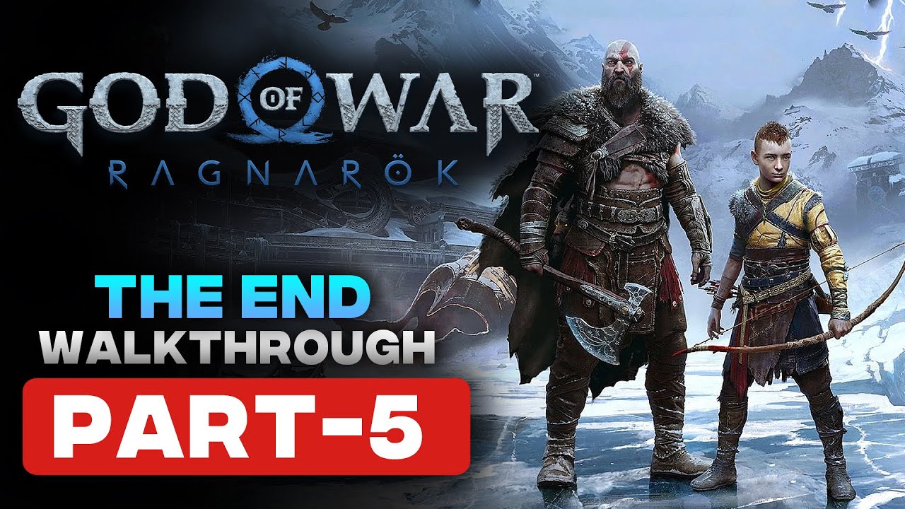 God of War Ragnarok Walkthrough Gameplay | No Commentary | Full Game Part 5 | The End