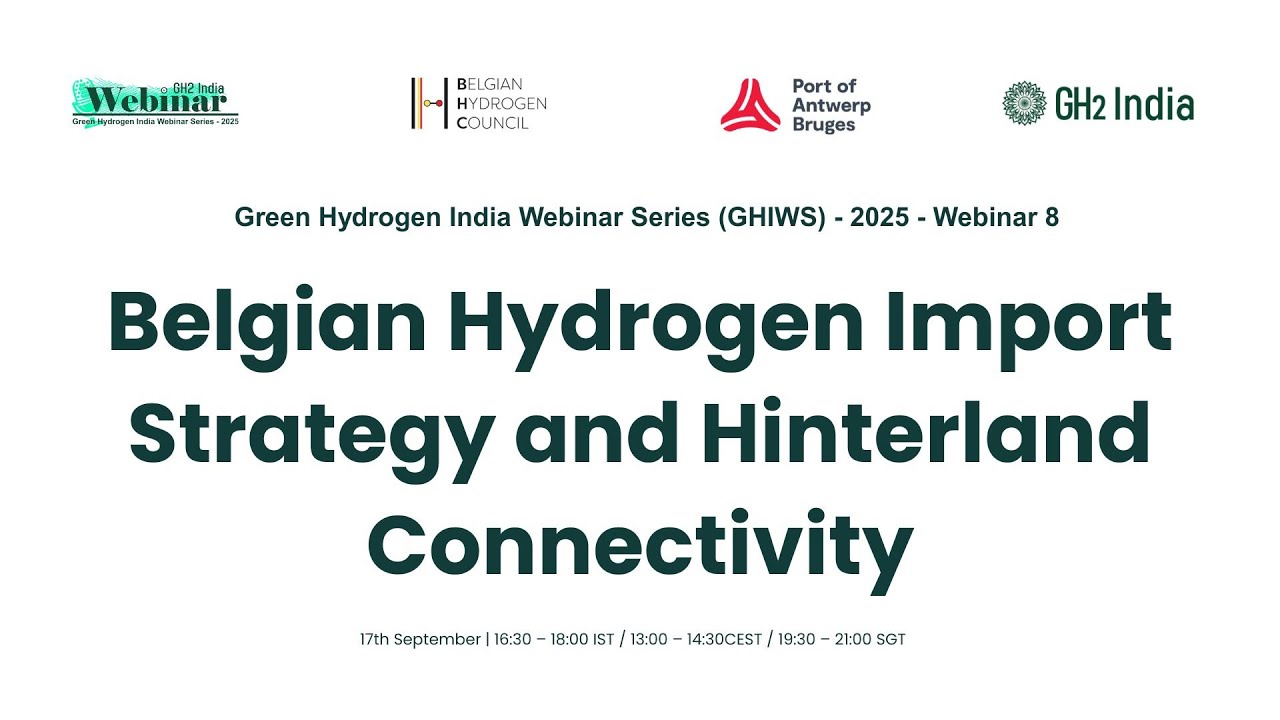 Belgian Hydrogen Import Strategy and Hinterland Connectivity