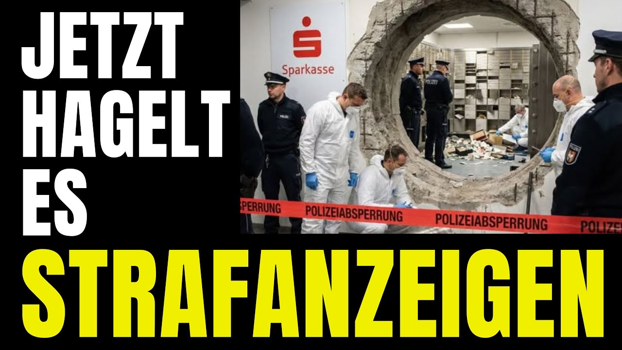 DAS ÄNDERT ALLES 🚨 MEGA WENDUNG BEI SPARKASSEN RAUB! 🚨 DIESES VIDEO GEHT GERADE ÜBERALL AUF X VIRAL