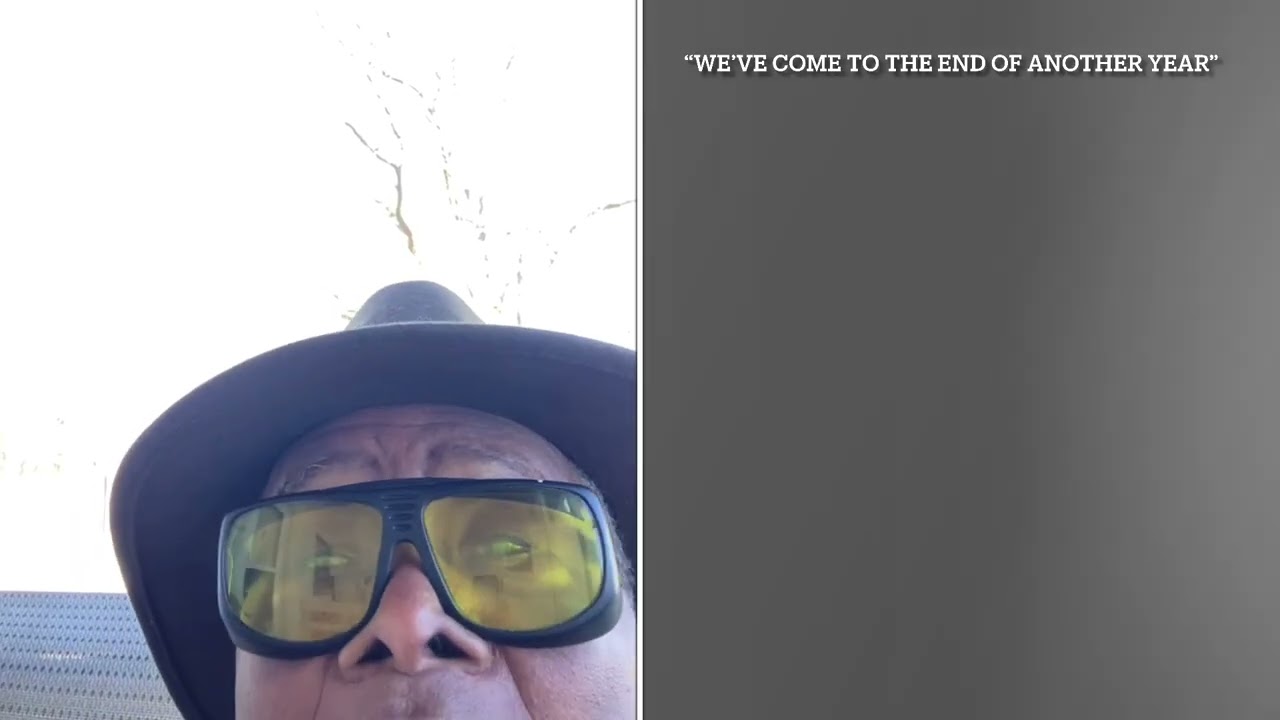 “We’ve Come To An End Of Another Year”