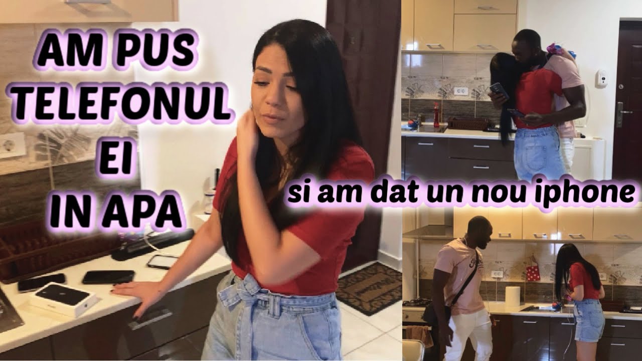 AM PUS TELEFONUL EI IN APA 😱 | EA O SA MA IERTE ???  😱PRANK !!!