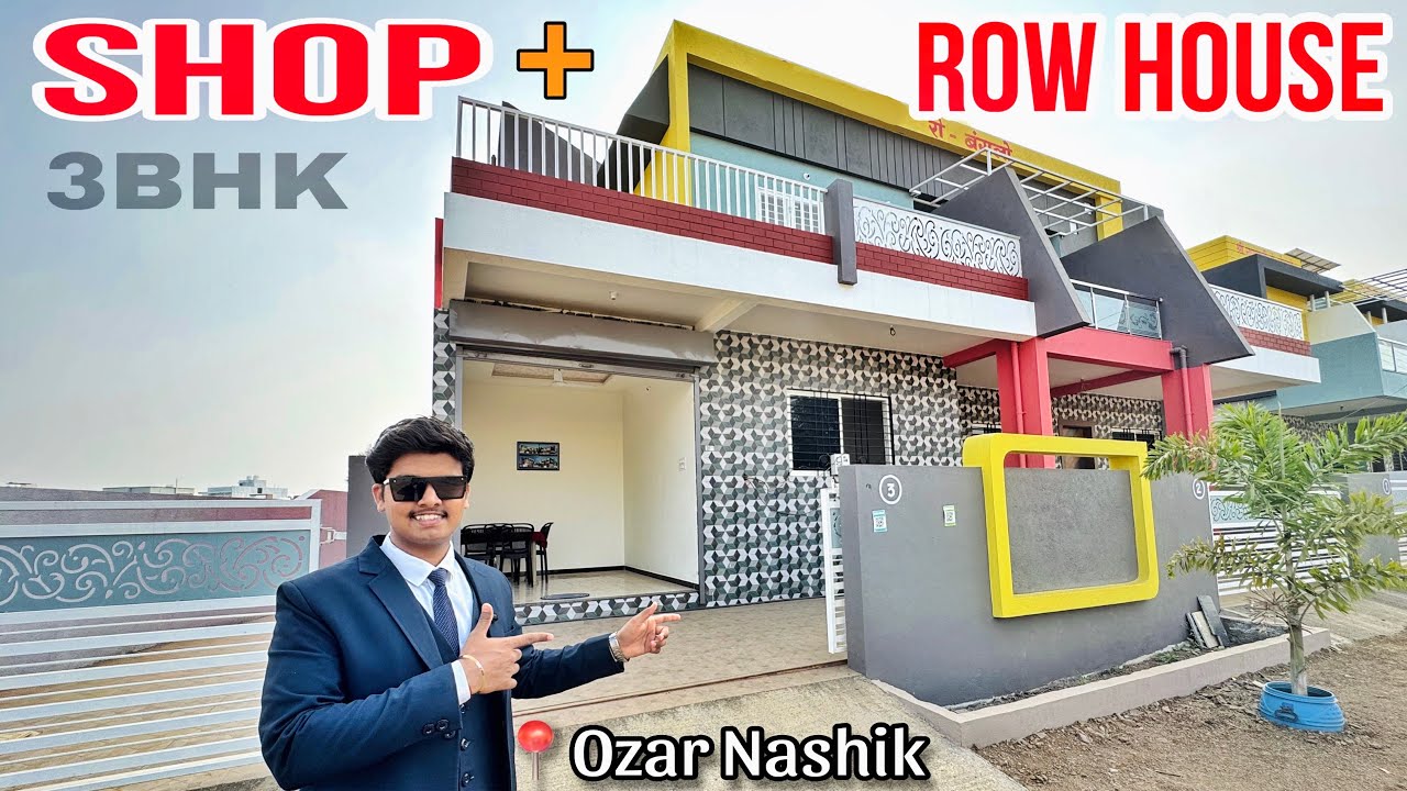 Shop + 3 BHK Row House In Ozar Nashik