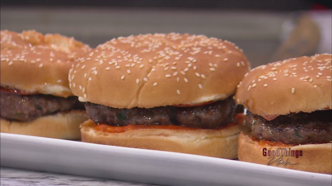 Utah Beef Council's Italian Beef Burger Recipe