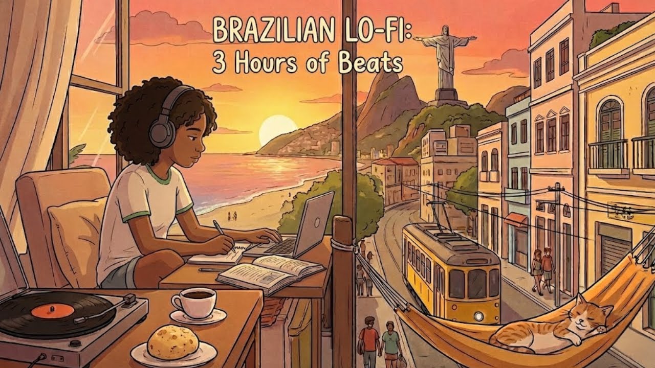 Soft songs for studying and concentration - Brazilian Jazz and MPB LoFi