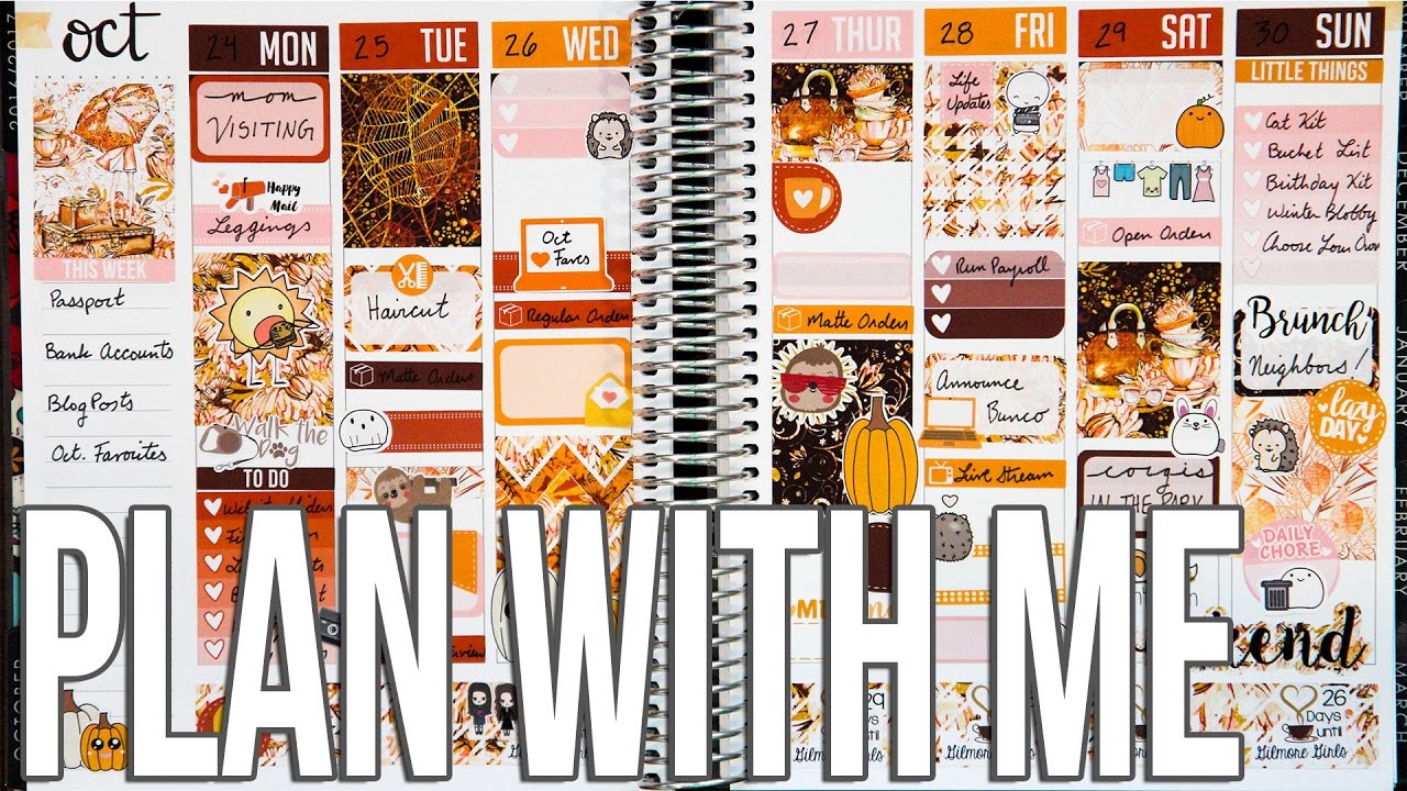 ECLP Life Planner White Space Plan with Me | Sticker Guru Kit