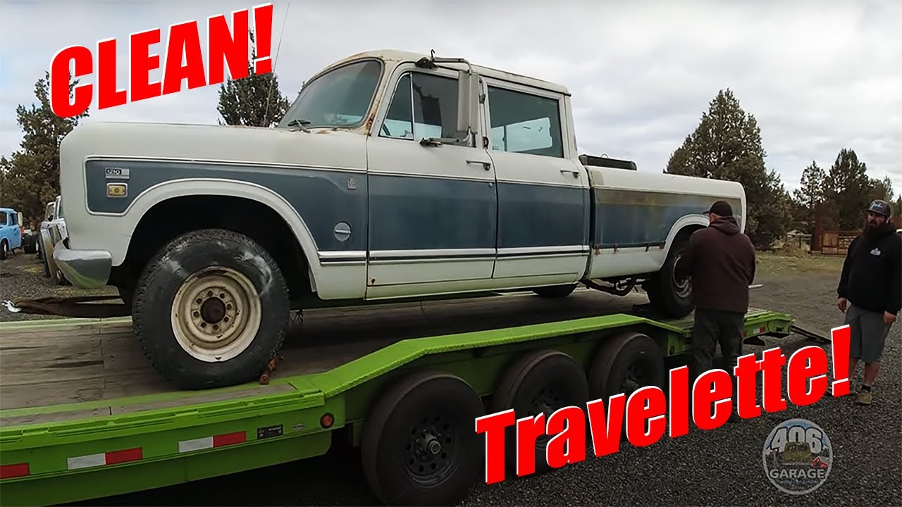 406 Garage: Fresh Iron! 1973 International Harvester Travelette