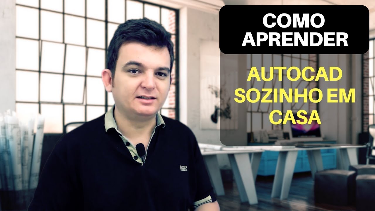 Como Aprender AutoCAD Sozinho em Casa - S01E01