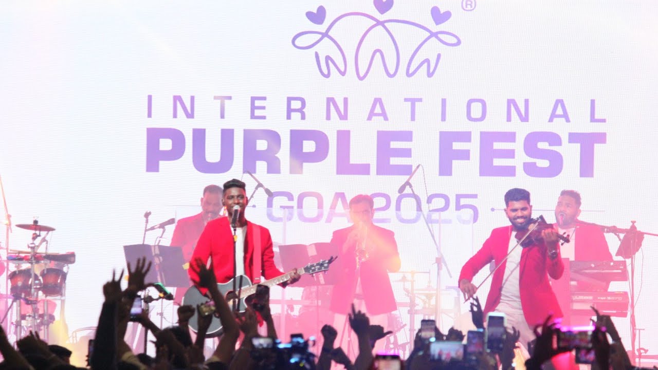 Purple fest Goa  💜💜💜 #purplefest International purple fest Goa 💜 