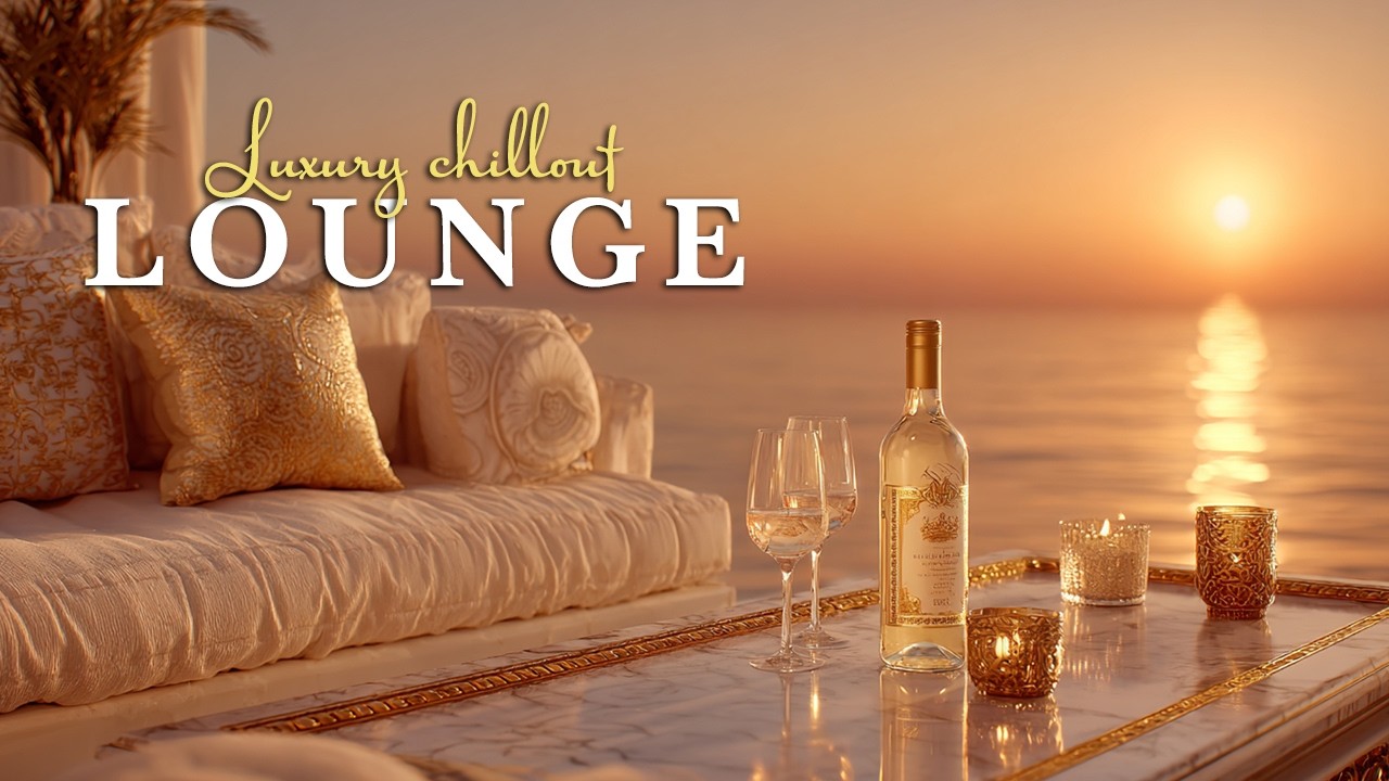 Luxury Chillout Lounge Music ✨ Paradise Escape Golden Hour Ambient Vibes