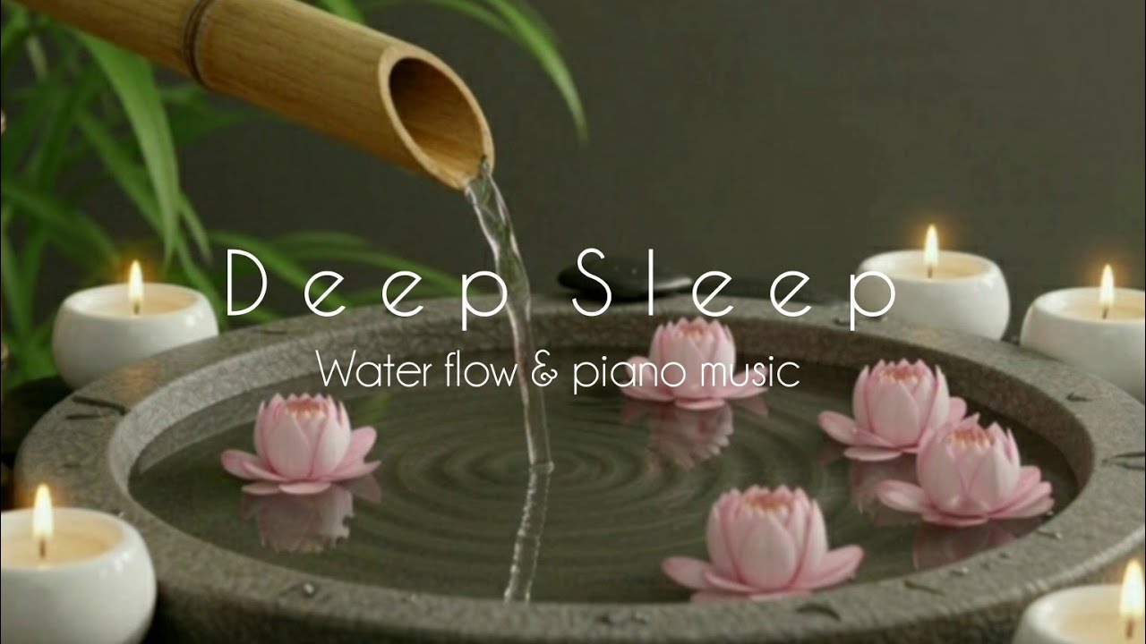 😴 Helps better sleep– natural water sounds and soft piano music help you sleep deeply and peacefully