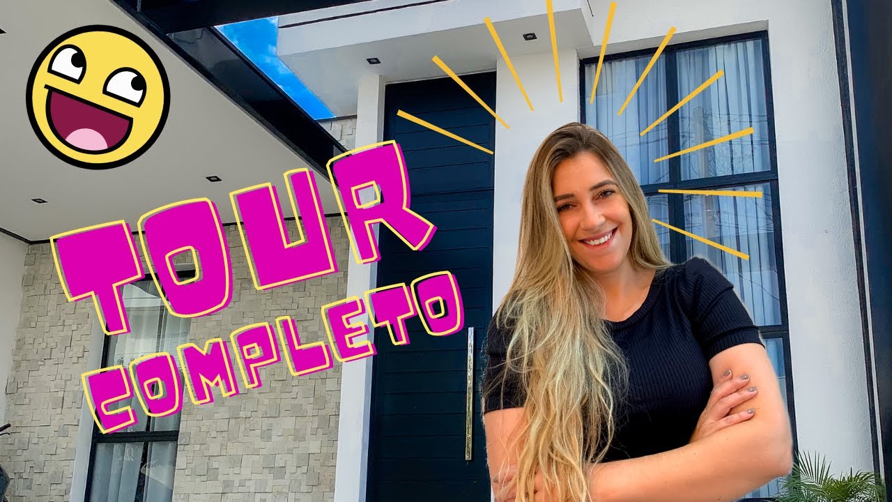 TOUR COMPLETO PELA NOSSA CASA 🏠 ❤️