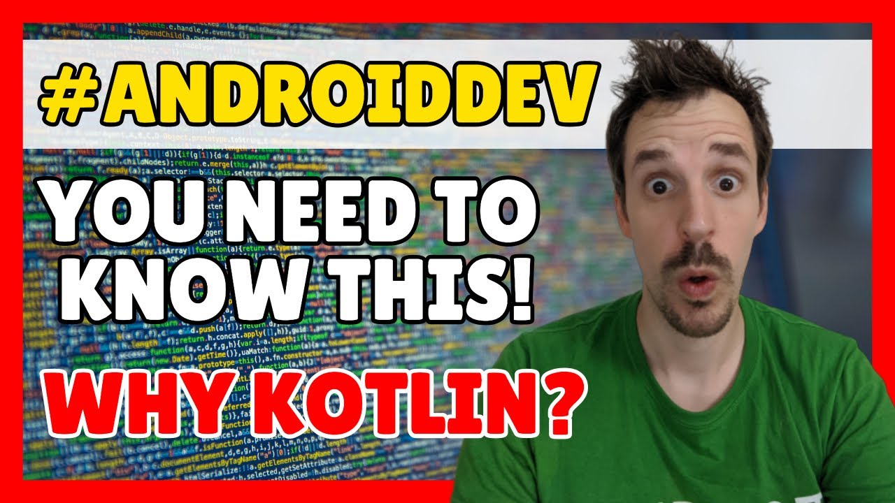 You need to learn KOTLIN now! if you are an #AndroidDev