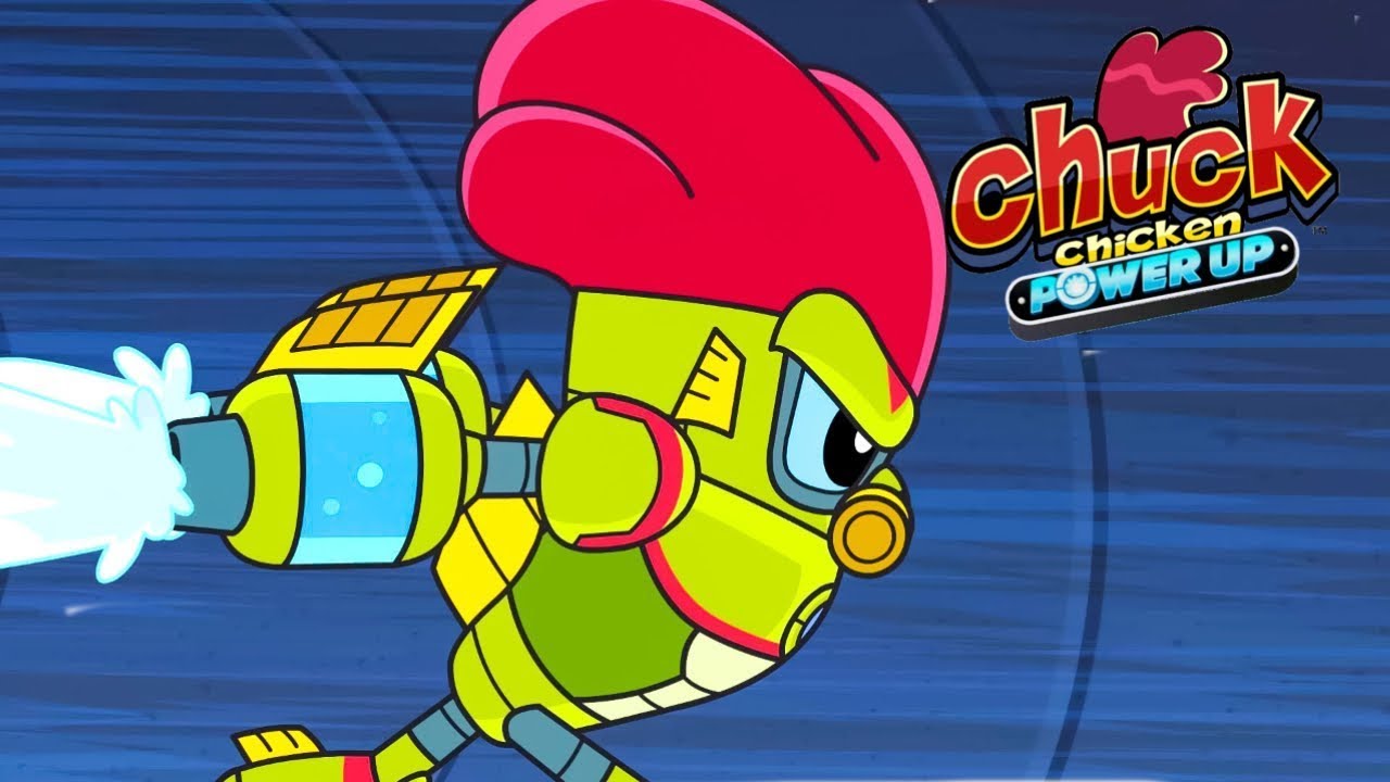 Chuck Chicken Power Up 🐔 Special Edition ⚡ The Game Hunter ❤️ Compilation Superhero  Cartoons