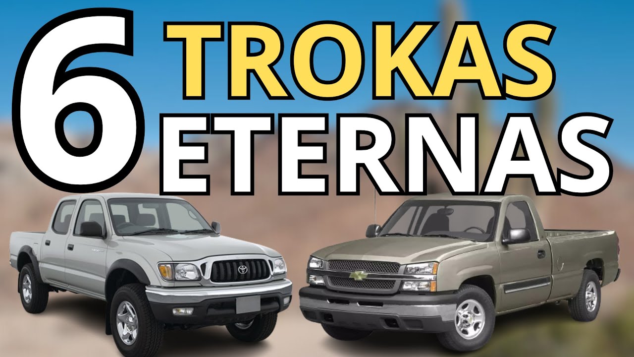 6 PICKUPS BARATAS USADAS QUE NUNCA FALLAN