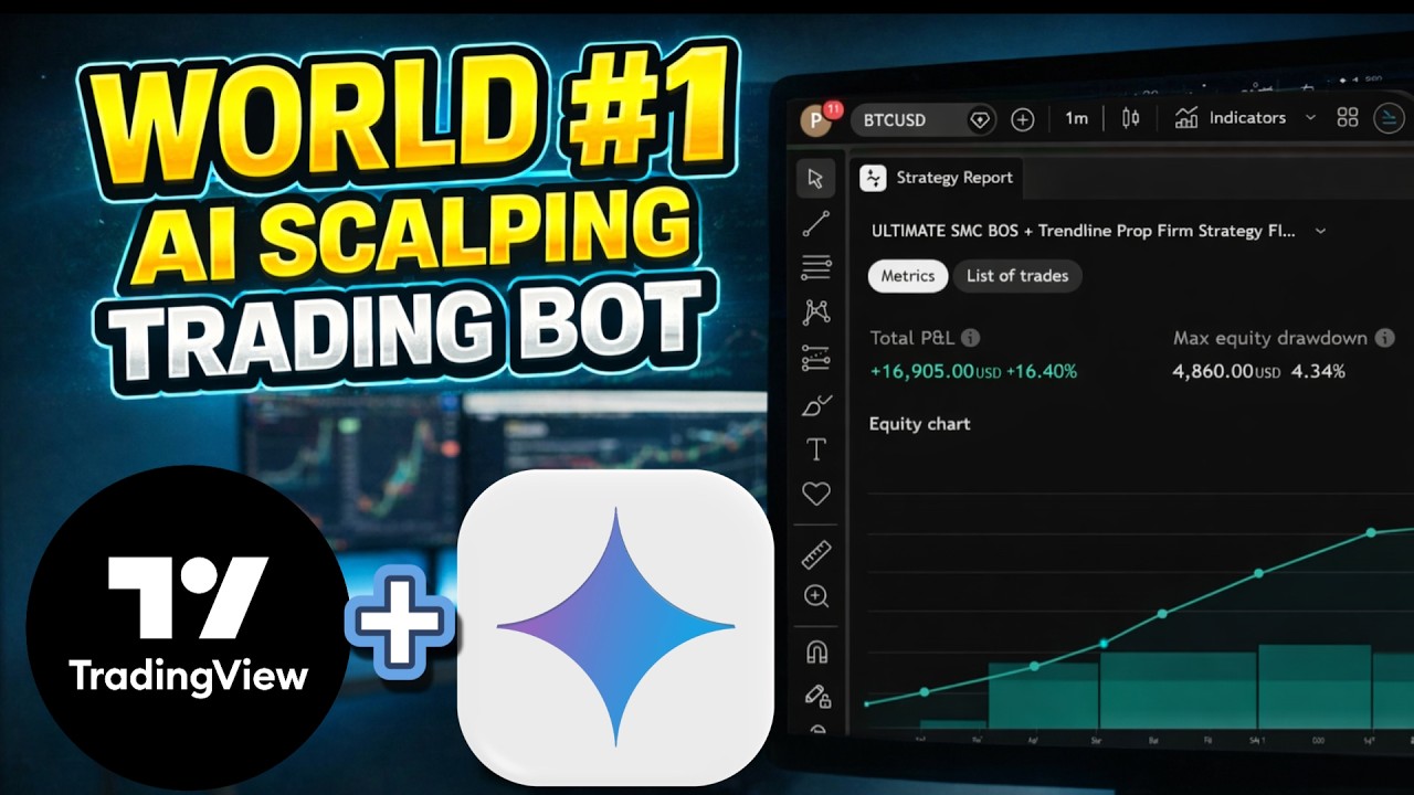 I Built an AI Trading Bot to PASS ANY Prop Firm Challenge 🚀 (Gemini 3.1 Pro)