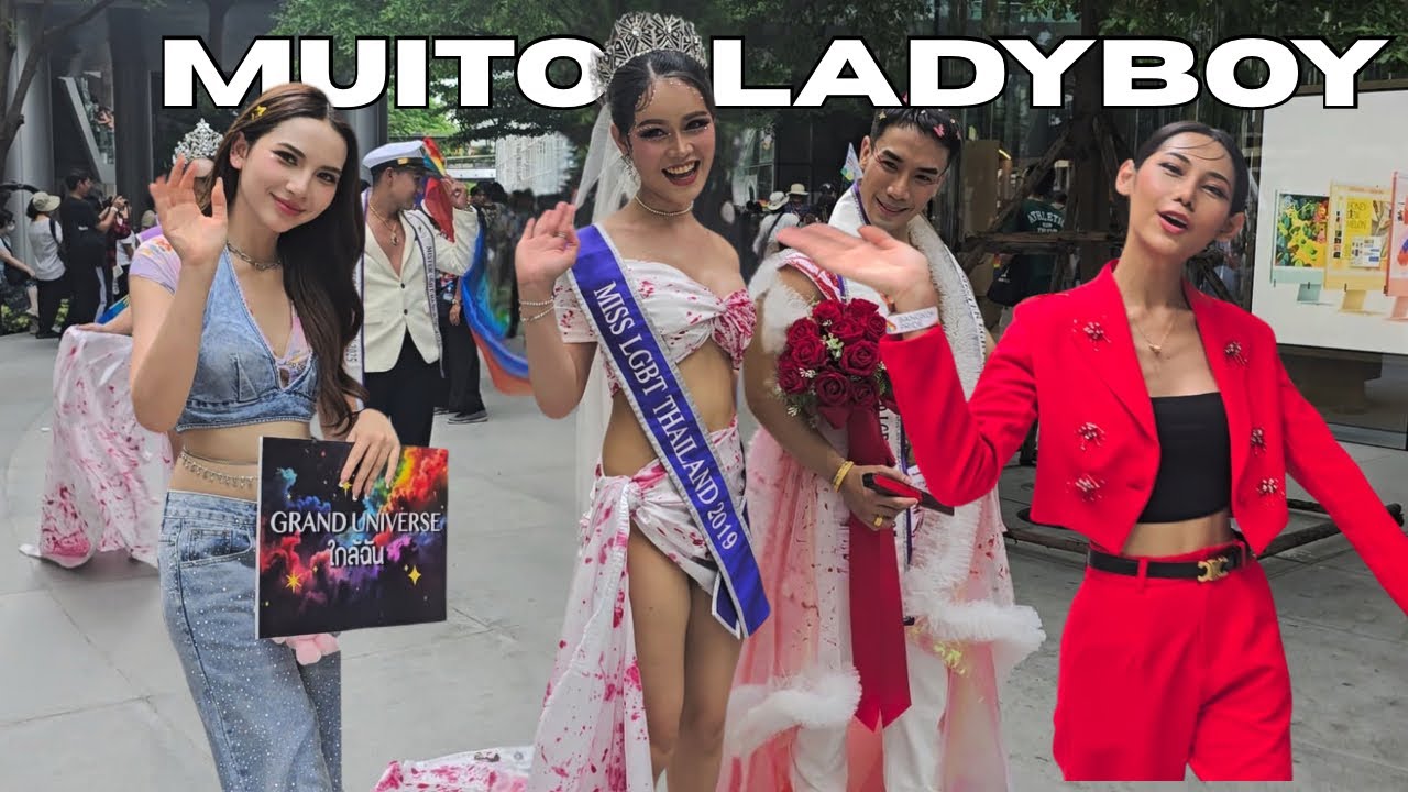 Bangkok Gay Pride 2025 – O QUE REALMENTE ACONTECE NA RUA! 🇹🇭