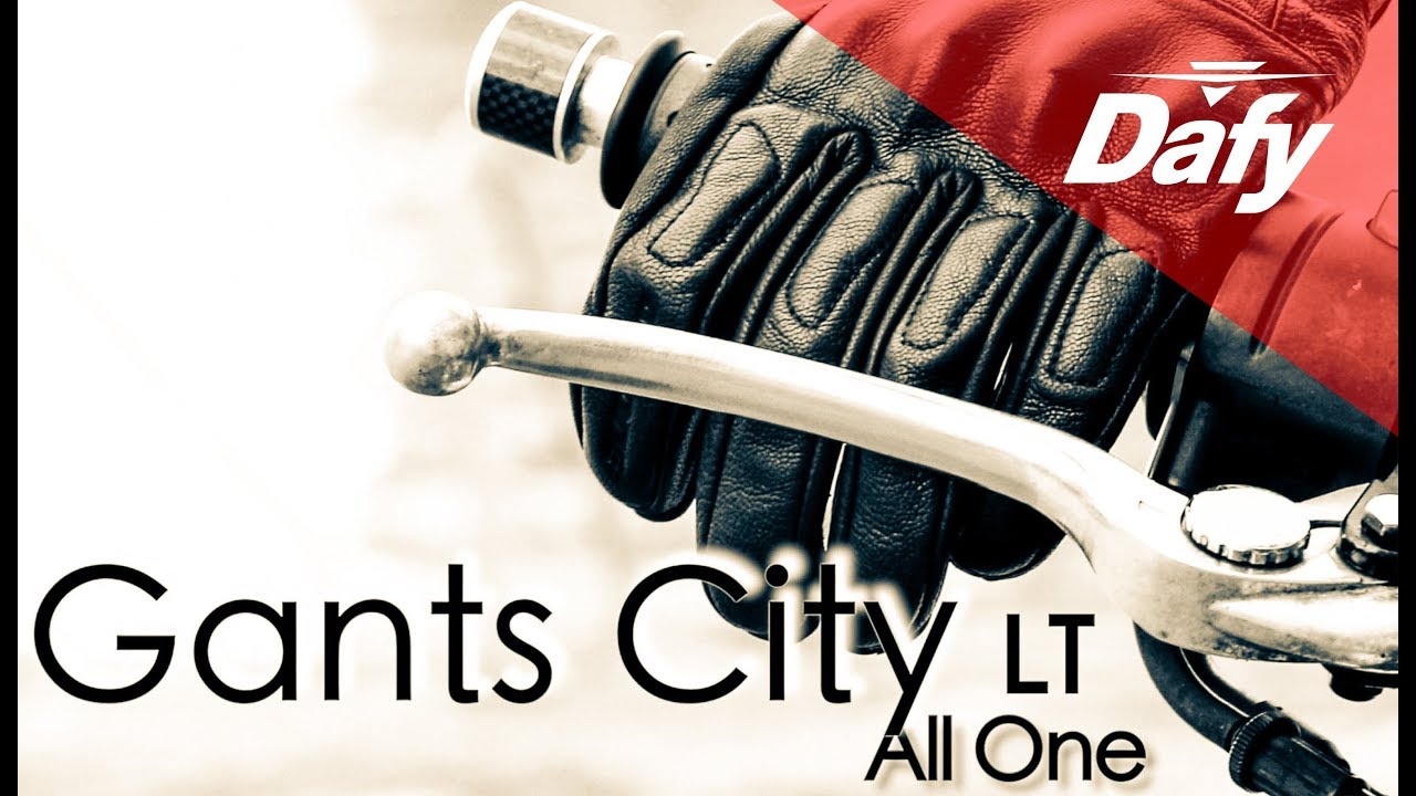Gants moto cuir City LT All One - Dafy moto