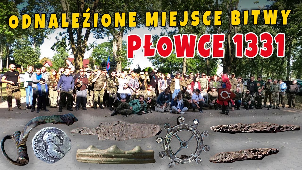 Odnależliśmy miejsce średniowiecznej bitwy z 1331r. Poszukiwania w Płowcach odkryły setki zabytków