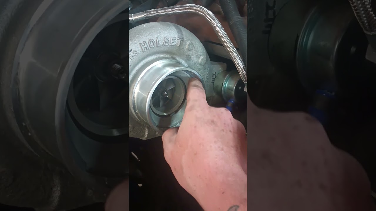 removing turbo silencer on 2nd Gen Cummins