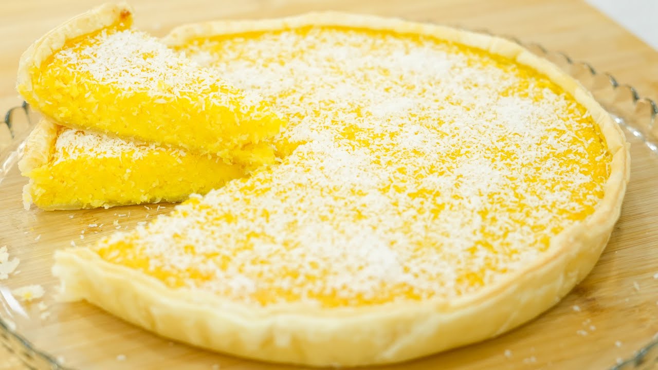 Tarte de Coco e Ananás | Receita Irresistível! 🥥🍍