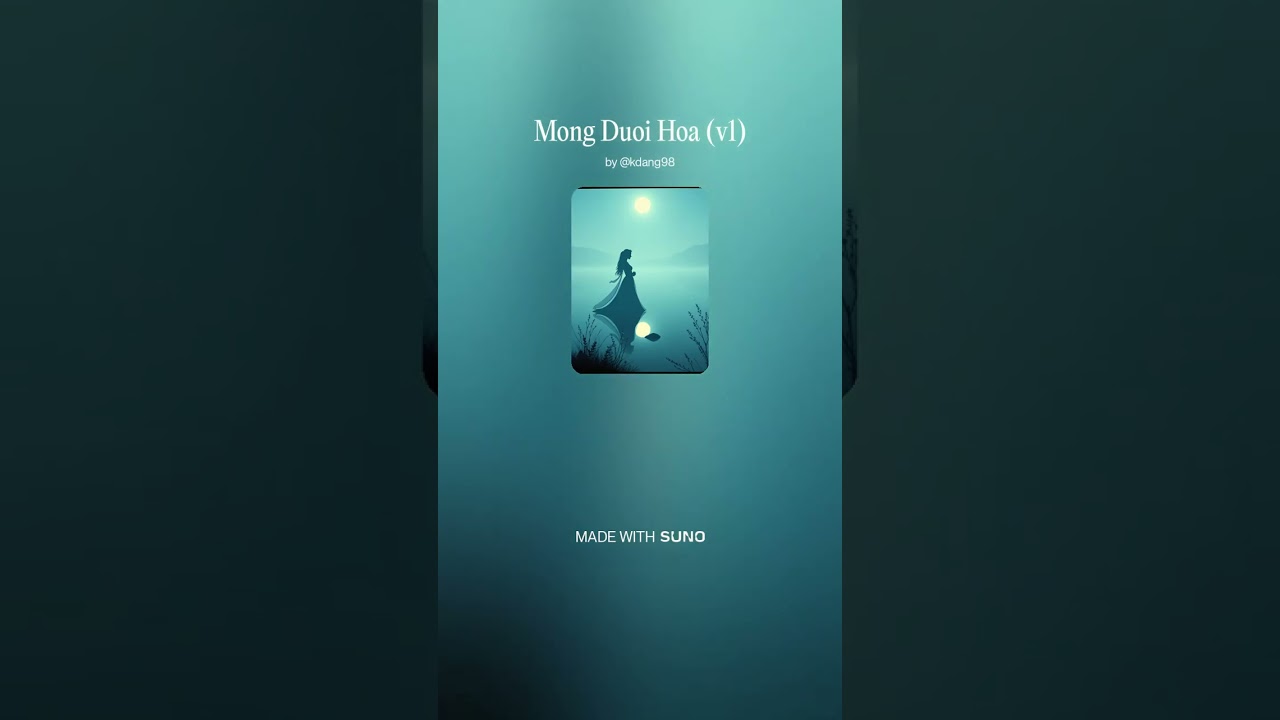 Mộng Dưới Hoa AI Music #aimusic #aicover #viralvideo #vietnamesemusic #nhacviet