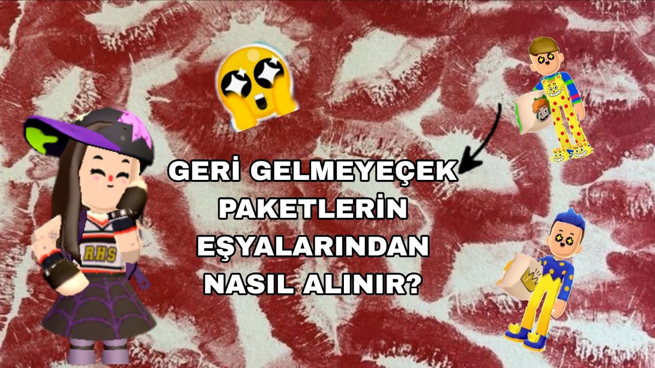 Cr;@ZeynepPKXD_000 çok teşekkür ederim💗  GERİ GELMEYECEKLER OLAN PAKETLERİN ESYALARINI NASIL ALINIR?