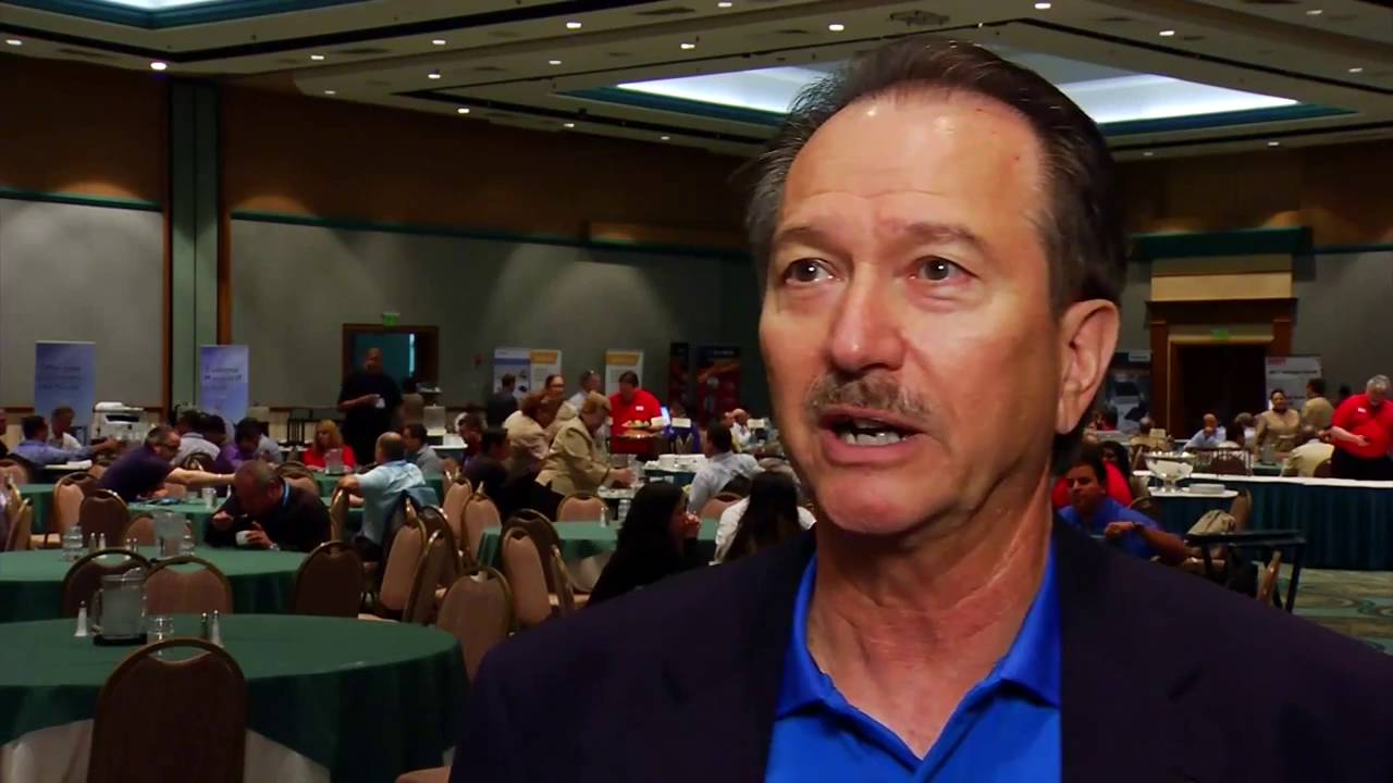 William Waterall with Precision Products and others speak briefly at DocuWorld 2015.