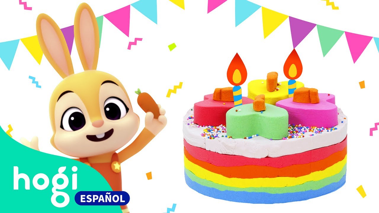 ¡Aprende Colores con el Colorido Pastel de Arena! | Juguetes para niños | Hogi en español