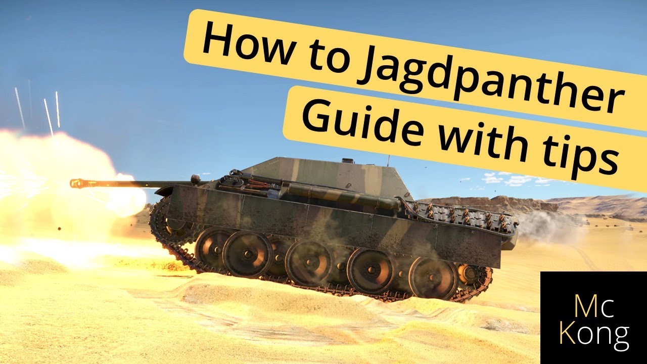 Jagdpanther - how to play in war thunder realistic battles